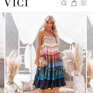 VICI Tiered Dress